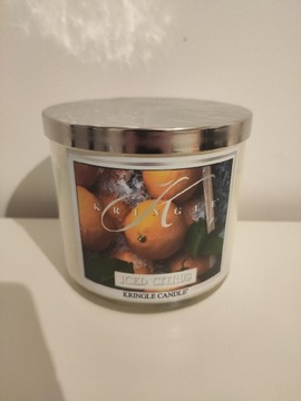 Świeca Kringle Candle Iced Citrus 411g