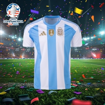 Argentyna ADIDAS Domowa Koszulka COPA 2024 Rozm. L