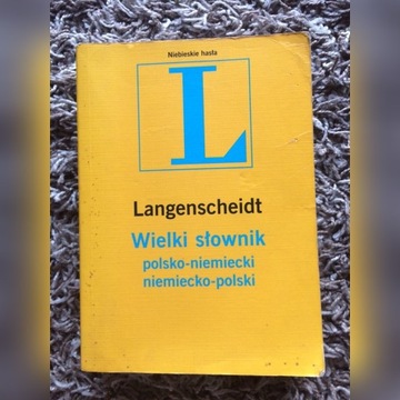 Langenscheidt Wielki słownik pol-niem niem-pol