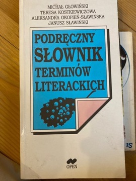 Podręczny słownik terminów literackich Głowiński