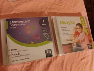 Elementarz Odkrywców 1 3 x CD Muzyka Piosenki Utwory