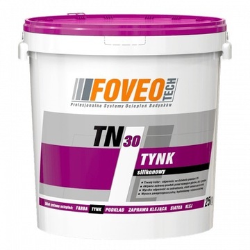 FOVEO TECH TN 30 Tynk silikonowy 25kg