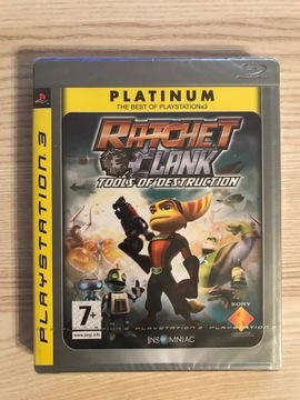 Ratchet & Clank Tools of Destruction PS3 FOLIA New