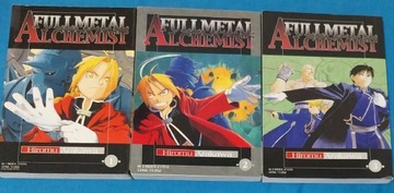 FULLMETAL ALCHEMIST 3 tomy 1/2/3 2006r.