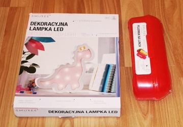 DEKORACYJNA LAMPKA LED+POJEMNIK NA LUNCH SMUKEE 