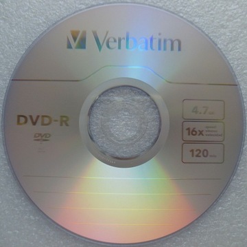 Verbatim DVD-R. Zestaw 184 sztuk. 