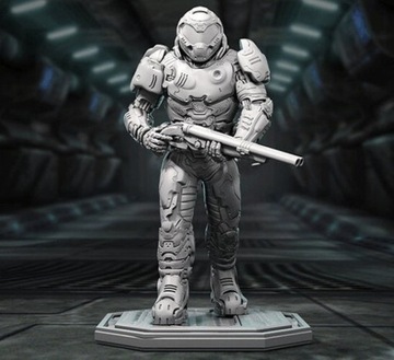 Figurka "Doom Slayer" - Doom - 120mm