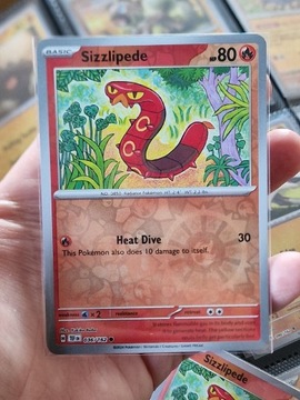 Sizzlipede (TEF 036) Reverse Holo Temporal Forces