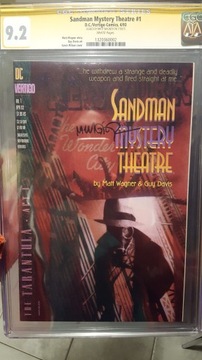 Sandman Mystery Theatre #1 podpisany Wagner