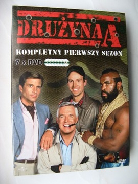Drużyna A sezon 1, BOX 7 DVD, polski lektor/Nowa