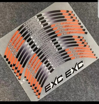 Naklejki na felgi, KTM EXC EXC-F SX  21-18/19