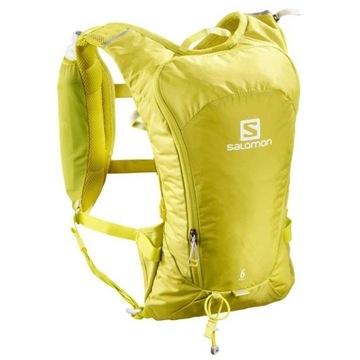 SALOMON AGILE 6 SET PLECAK DO BIEGANIA ŻÓŁTY