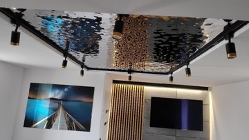 Blacha dekoracyjna panel efekt wody, sufit, ściana