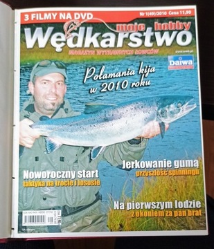 Wędkarstwo moje hobby / oprawiony rocznik 2010