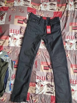 Nowe Spodnie jeansy dresowe - Point Zero W33 L34