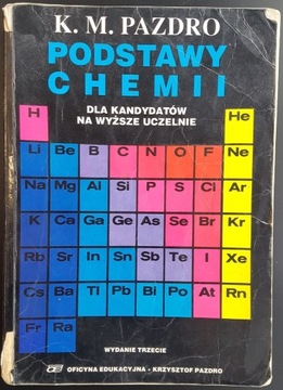 K. M. Pazdro Podstawy Chemii dla kandydatów