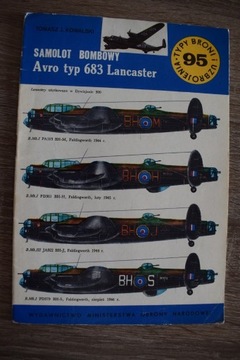 Samolot bombowy Avro typ 683 Lancaster ,seria TBiU