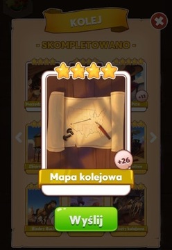 Coin master karta mapa kolejowa Natychmiastowa wys