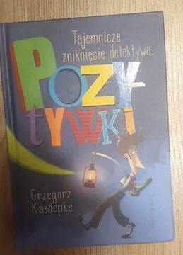 Książka tajemnicze zniknięcie detektywa Pozytywki