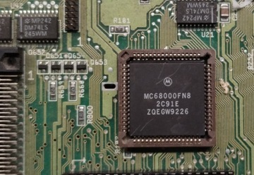 CPU MC68000FN8 PLCC68PIN  AMIGA 600 SPRAWNY