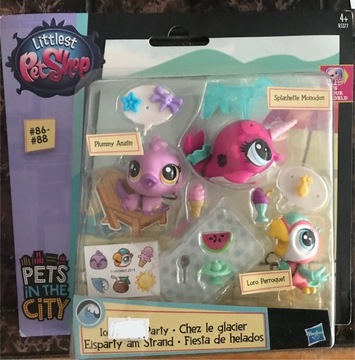 Hasbro Littlest Pet Shop Lodowe przyjęcie + gratis