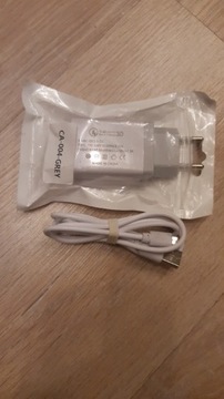 Ładowarka USB 3.0 fast charge ,kabel USB c lub mic