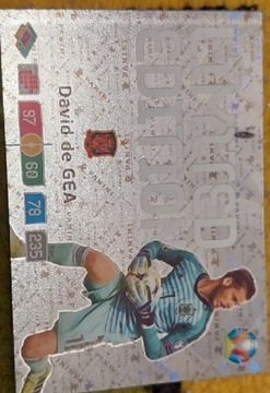 Karta limited edition David De Gea euro 2020