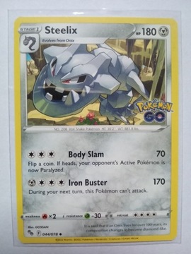 Pokemon TCG Steelix 044/78 Pokemon Go