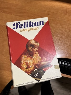 Kalka maszynowa pelikan - retro opakowanie ok 50