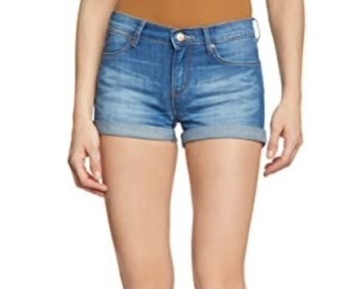 Szorty jeans Wrangler April Slim Fit W26