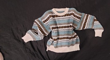 Sweter s/m cieplutki 