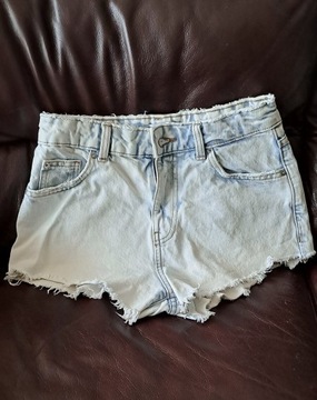 ZARA krótkie spodenki jeansowe 34