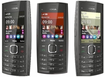 Nokia X2-05 PL, Oryginał, BUDOWA, GW12, 