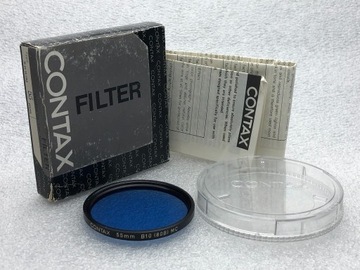 FILTR CONTAX 55mm B10 (80B) MC (2x)  - NOWY 