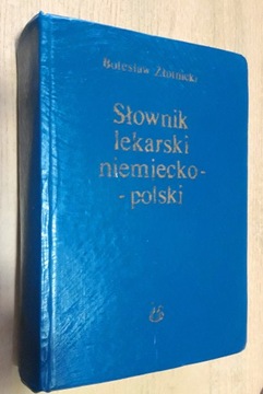 Słownik lekarski niemiecko - polski 