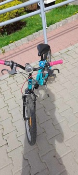 Rower dla dziewczynek, kolor turkusowy , BTWIN