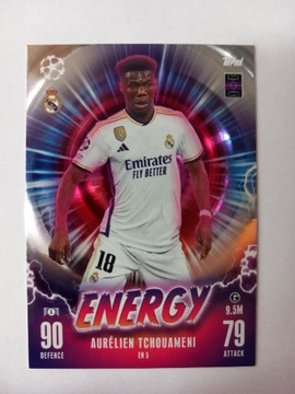 TOPPS CHAMPIONS LEAGUE 2024 ENERGY TCHOUAMENI EN 5