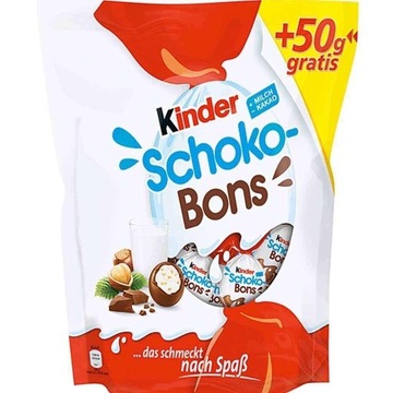 Kinder Schoko-Bons 350g z Niemiec DE