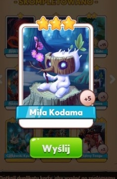 Miła Kodama COIN MASTER KARTA