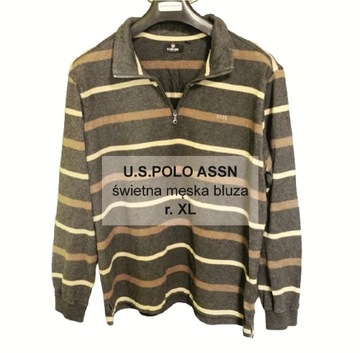 U.S. POLO ASSN świetna męska bluza r.XL