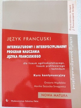 Język francuski, Program Nauczania 