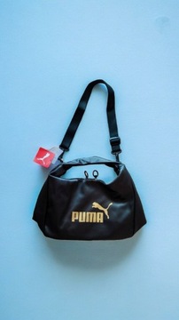 Puma hobo bag torebka na ramię czarna sportowa 
