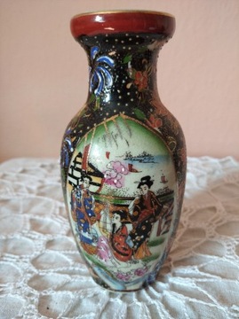 Zabytkowy wazon chiński ręcznie malowany