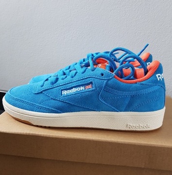 nowe buty sneakersy chłopięce Reebokm blue 34