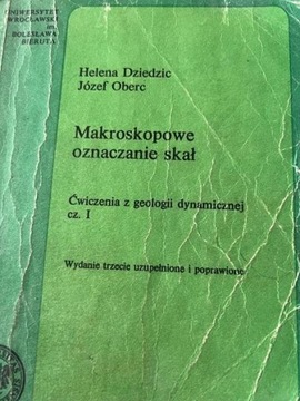 Makroskopowe oznaczanie skał Dziedzic H., Oberc J.