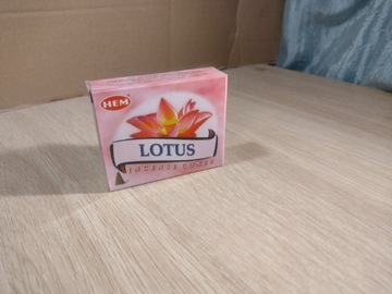 10 kadzidełek stożkowych Lotus + gratis