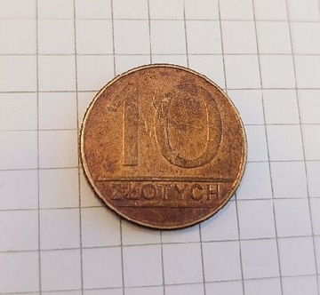 Moneta 10 zł obiegowa. 18 szt.