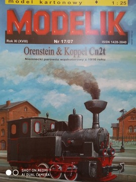 Model lokomotywy Orenstein &Koppel Cn2t