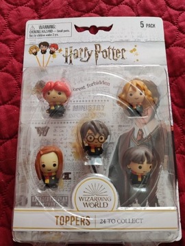 Topper 5 sztuk Harry Potter Hermiona Ron Ginny joy