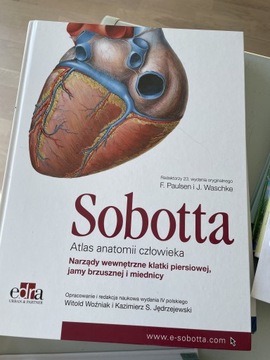 Atlas anatomiczny Sobotta łacina